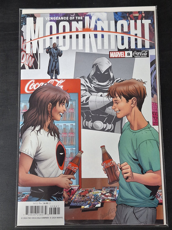 Vengeance Of The Moon Knight 8 Marvel 2024 Coca Cola Variant