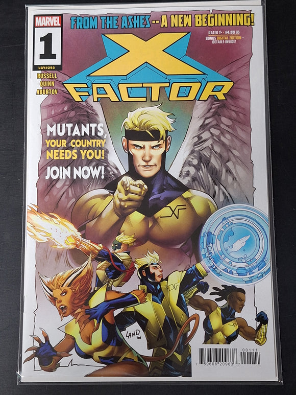 X-Factor 1 Marvel 2024 Cover A Greg Land