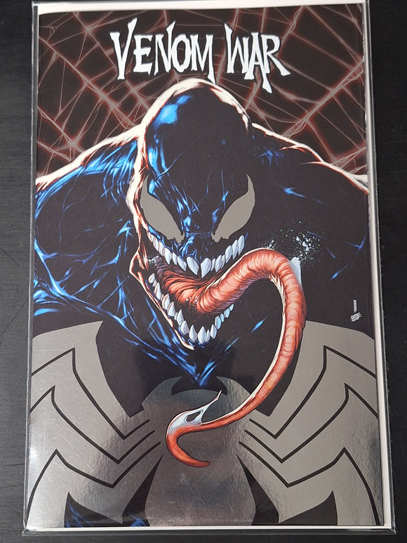 Venom War 1 Marvel 2024 David Baldeon Foil Variant