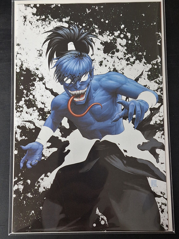 Kid Venom 1 Marvel 2024 JTC Negative Space Second Printing Virgin Variant