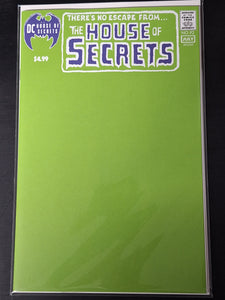 House Of Secrets 92 DC 2024 Blank Sketch Facsimile Edition