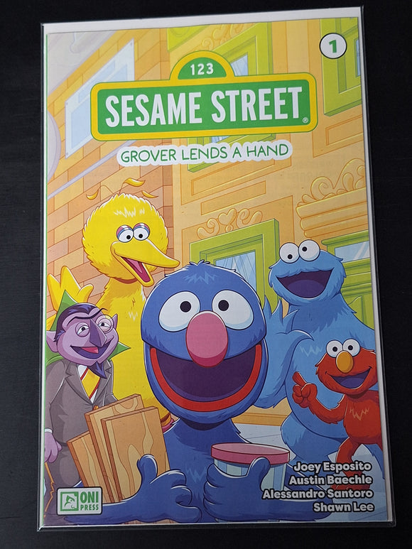 Sesame Street 1 Oni 2024 Cover A Grover Lends A Hand