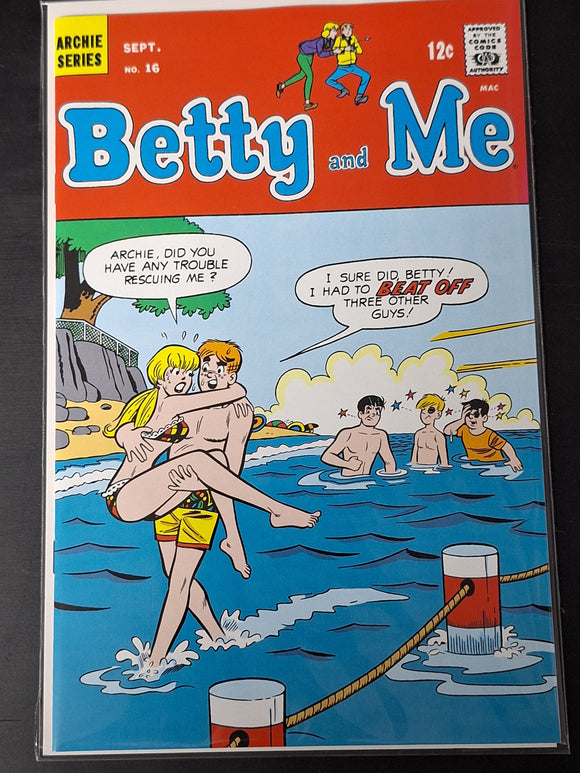 Betty And Me 16 Archie Comics 2024 Facsimile Edition Classic Innuendo Cover