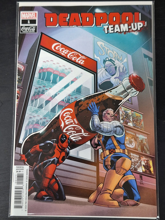 Deadpool Team-Up 1 Marvel 2024 Coca-Cola Variant