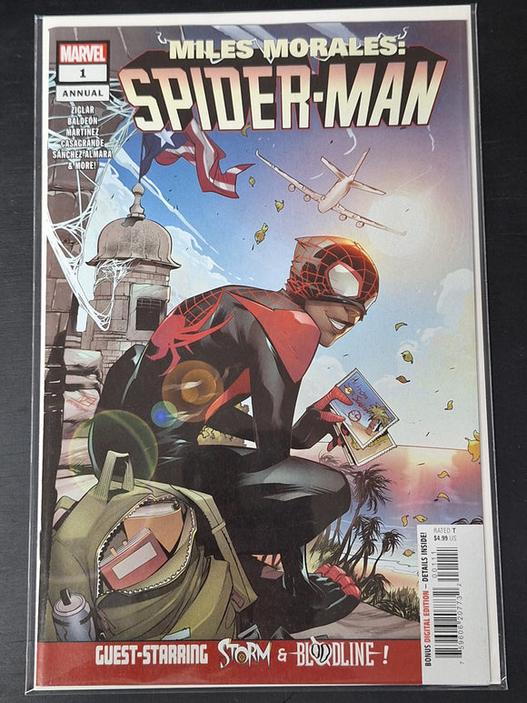 Miles Morales: Spider-Man Annual 1 Marvel 2024 Cover A