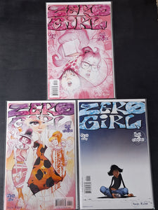 Zero Girl Full Circle 3,4,5 Homage Comics 2003 Set of 3