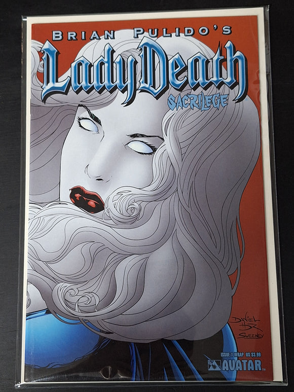 Lady Death Sacrilege 1 Avatar Comics Wraparound Edition