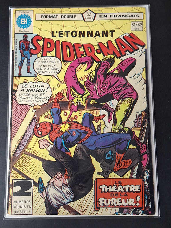 L'Etonnant Spider-Man 81/82 Marvel French Heritage Edition 1978