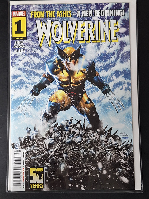 Wolverine 1 Marvel 2024 Cover A Martin Coccolo