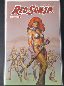 Red Sonja 12 Dynamite 2024 Linsner Cover