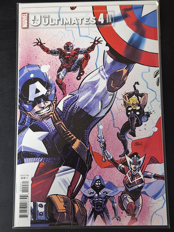 The Ultimates 4 Marvel 2024 Wes Craig Connecting Variant