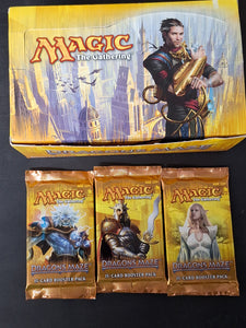 Magic The Gathering - Dragon's Maze - 3 Sealed Booster Packs