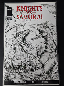 Knights vs Samurai 1 Image 2024 Todd McFarlane Variant