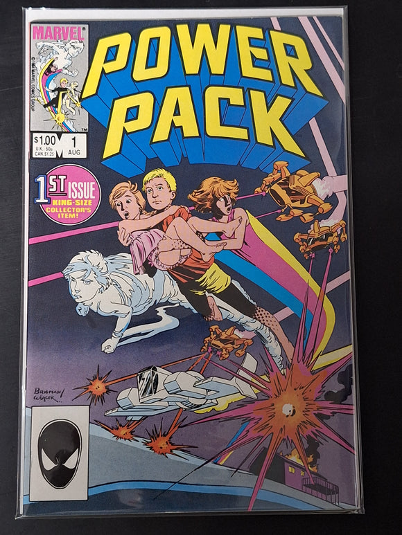 Power Pack 1 Marvel 1984 1st Appearance & Origin