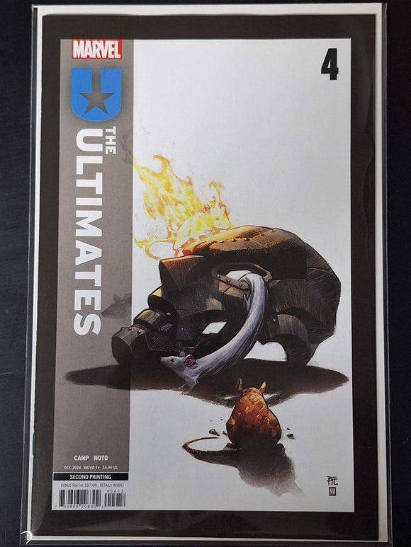 The Ultimates 4 Marvel 2024 Second Printing Variant