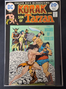 Korak Son of Tarzan DC 1974 The Mound Of Skulls