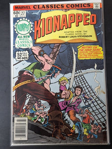 Marvel Classics Comics 27 Marvel 1977 Kidnapped