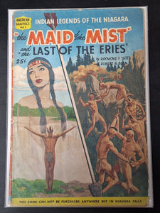 The Maid Of The Mist 1 American Graphics 1954 Scarce Golden Age Comic