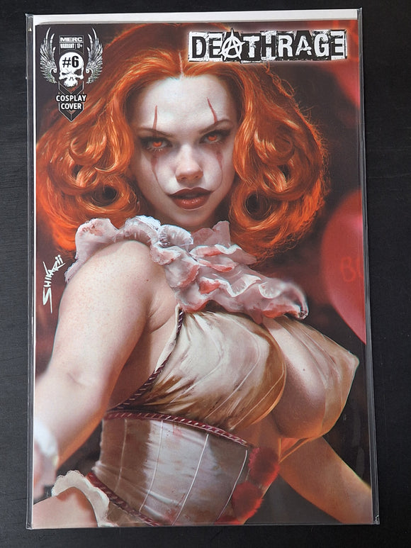 Deathrage 6 Marc Publishing Shikarii Up Close Pennywise Clown Exclusive