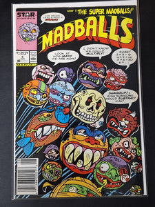 Madballs 5 Marvel Star Comics 1986 Newsstand, Scarce Book