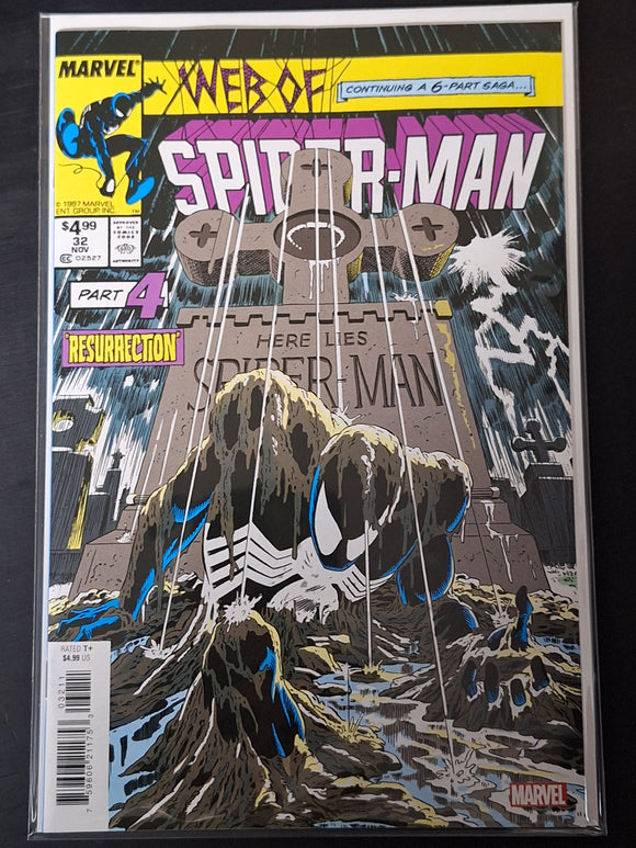 Web Of Spider-Man 32 Marvel 2024 Facsimile Edition