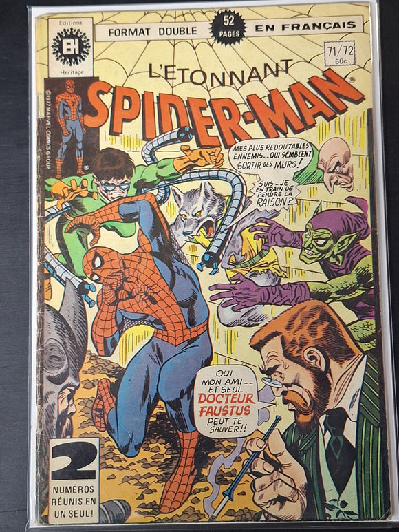 L'Etonnant Spider-Man 71/72 Marvel French Heritage Edition