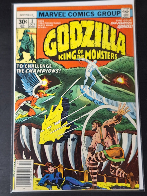 Godzilla 3 Marvel 1977 Bronze Age Classic