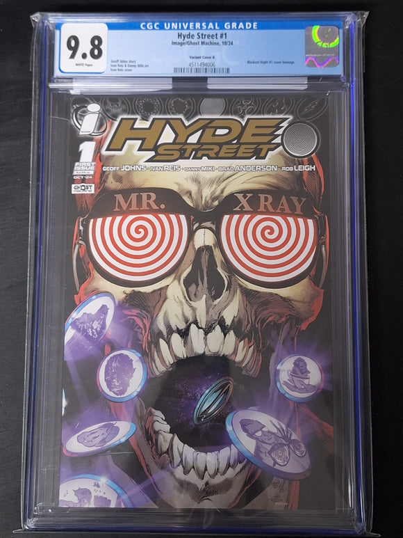 Hyde Street 1 Image 2024 One Per Store Thank You Foil Variant CGC 9.8