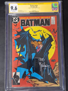 Batman 423 DC 1988 1st Printing CGC 9.6 SS Todd McFarlane Full Signature