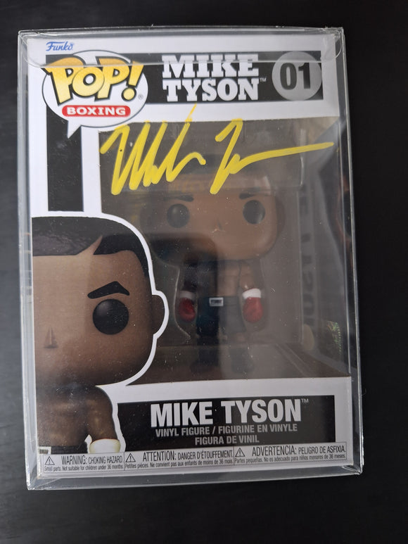 Funko POP! - Mike Tyson #01 - Autographed - JSA Auto COA