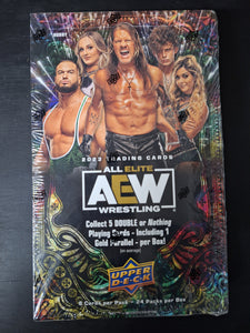 2023 Upper Deck - AEW All Elite Wrestling - Factory Sealed Hobby Box