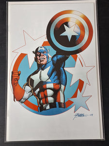 Captain America 1 Marvel 2023 George Perez 1:100 Virgin Variant