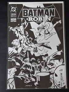 Batman & Robin Year One 1 DC 2024 Noir Edition