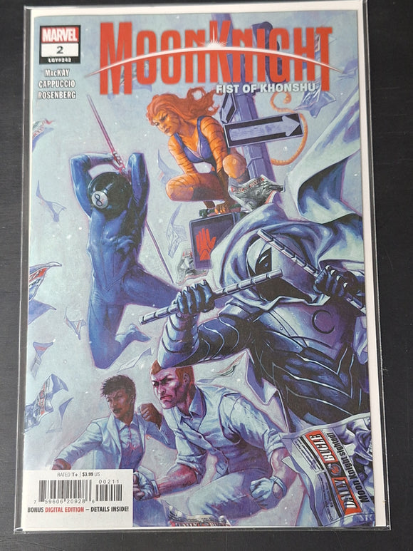 Moon Knight Fist Of Khonshu 2 Marvel 2024 Cover A