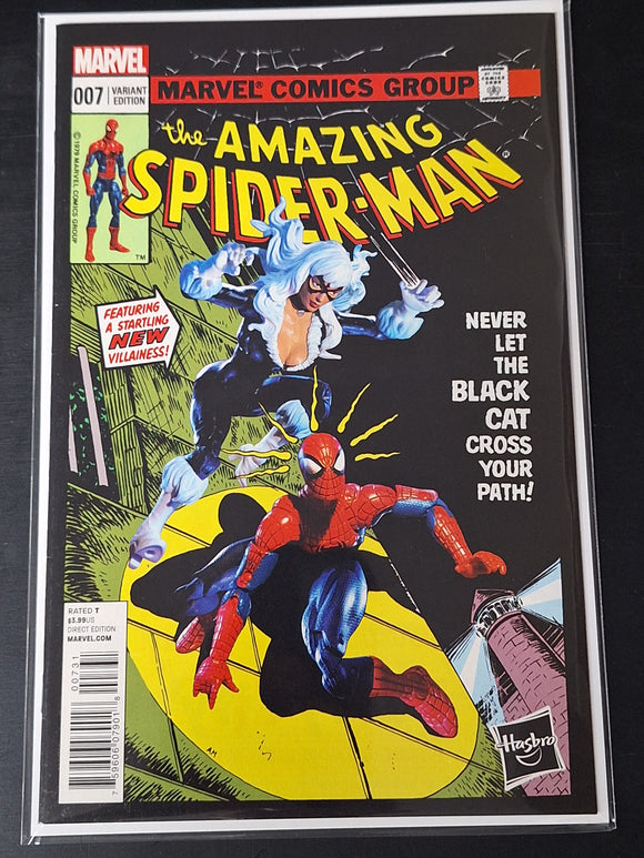 Amazing Spider-Man 7 Marvel 2014 Scarce 1:15 Hasbro Homage Variant