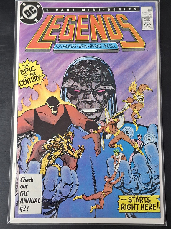 Legends 1 DC 1986 1st App of Amanda Waller