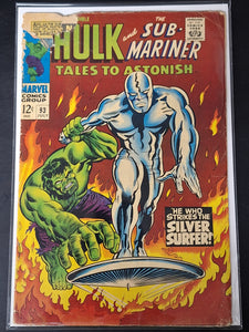 Tales To Astonish 93 Marvel 1967 1st Silver Surfer Outside Fantastic Four