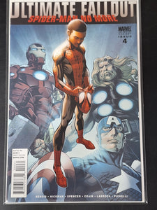 Ultimate Fallout 4 Marvel 2011 Second Printing Variant 1st App of Miles Morales