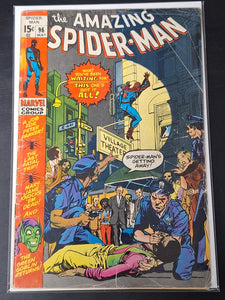 Amazing Spider-Man 96 Marvel 1971 Not Approved By Code, Drug Issue