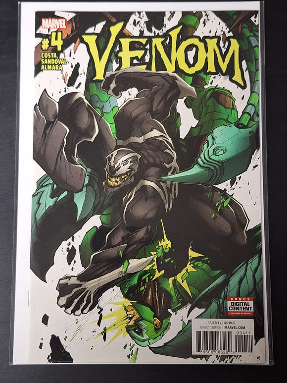 Venom 4 Marvel Comics 2017 Sandoval Cover A