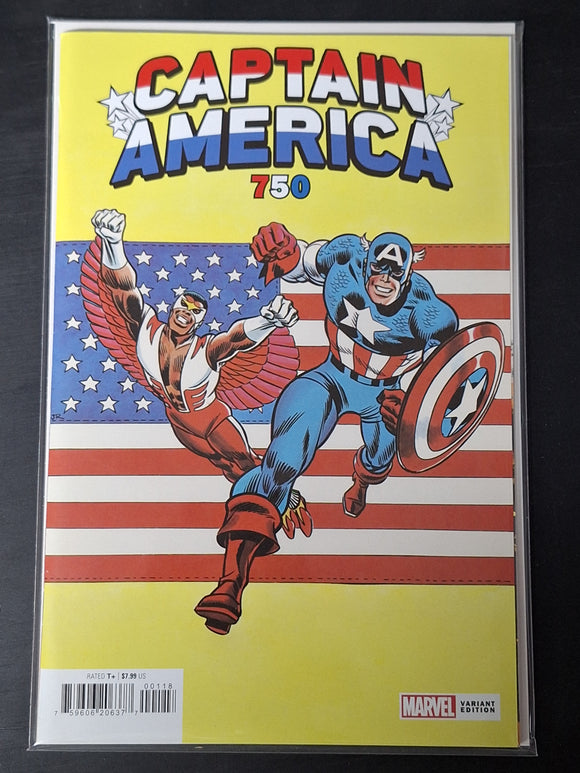 Captain America 750 Marvel 2023 John Romita 1:50 Variant