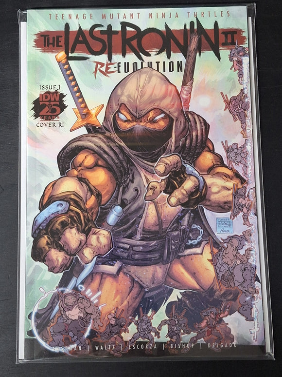 TMNT The Last Ronin II: Re-Evolution 1 IDW 2024 Tyler Kirkham 1:25 Variant