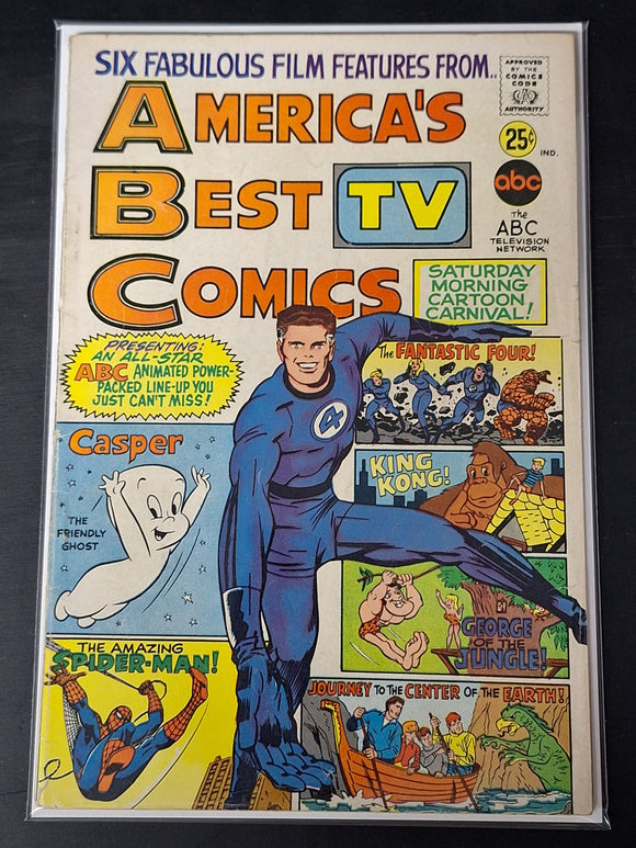 America's Best TV Comics 1 Marvel / ABC 1967 Rare Silver Age Book