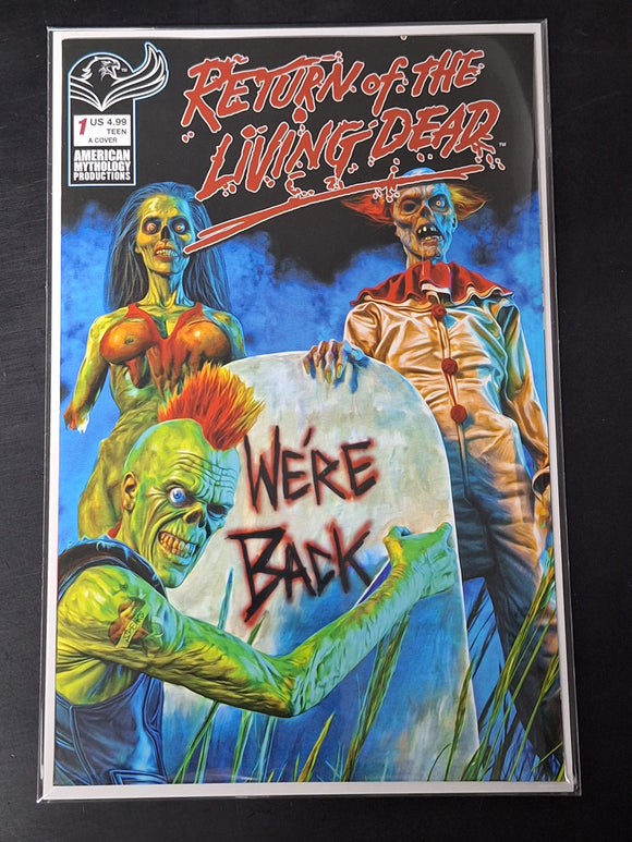 Return Of The Living Dead 1 American Mythology 2024 Mark Spears Cover