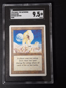 1994 MAGIC THE GATHERING WINTER ORB REVISED EDITION RARE SGC 9.5