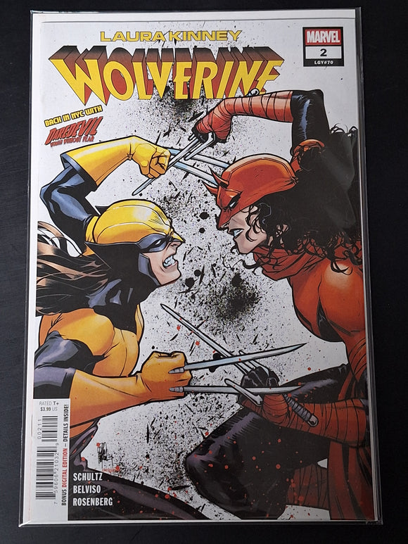 Laura Kinney Wolverine 2 Marvel 2025 Cover A