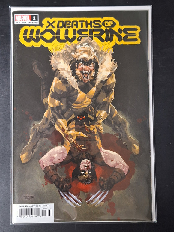 X-Deaths of Wolverine 1 Marvel 2021 Asrar 1:50 Variant