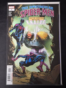 Spectacular Spider-Men 7 Marvel 2024 Cover A 1st App of Knaive