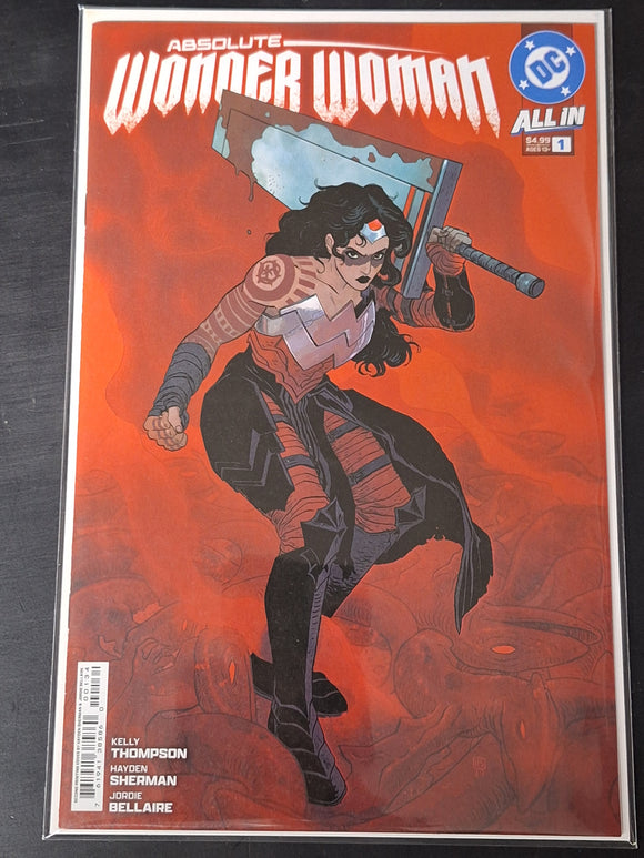 Absolute Wonder Woman 1 DC 2024 Second Printing Variant