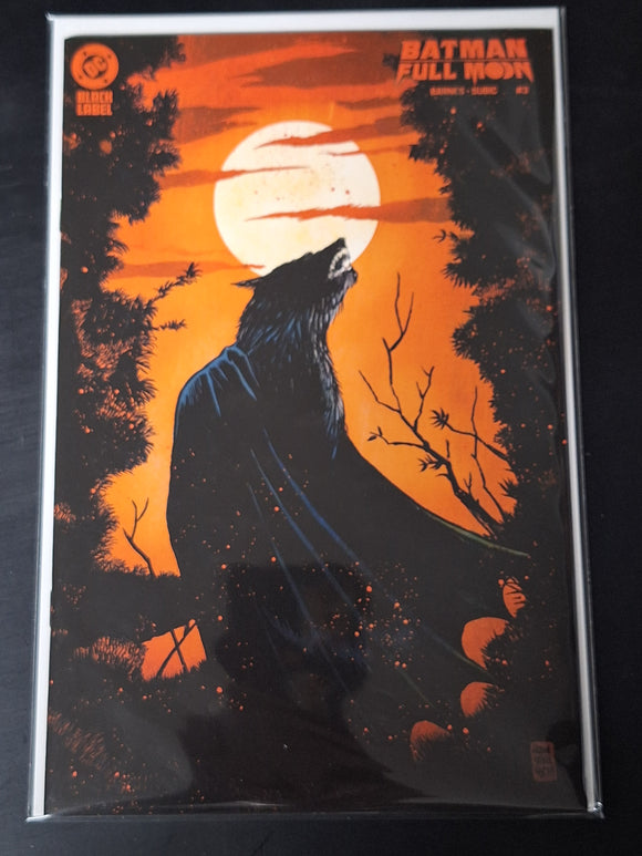 Batman Full Moon 3 DC 2025 Francavilla Variant